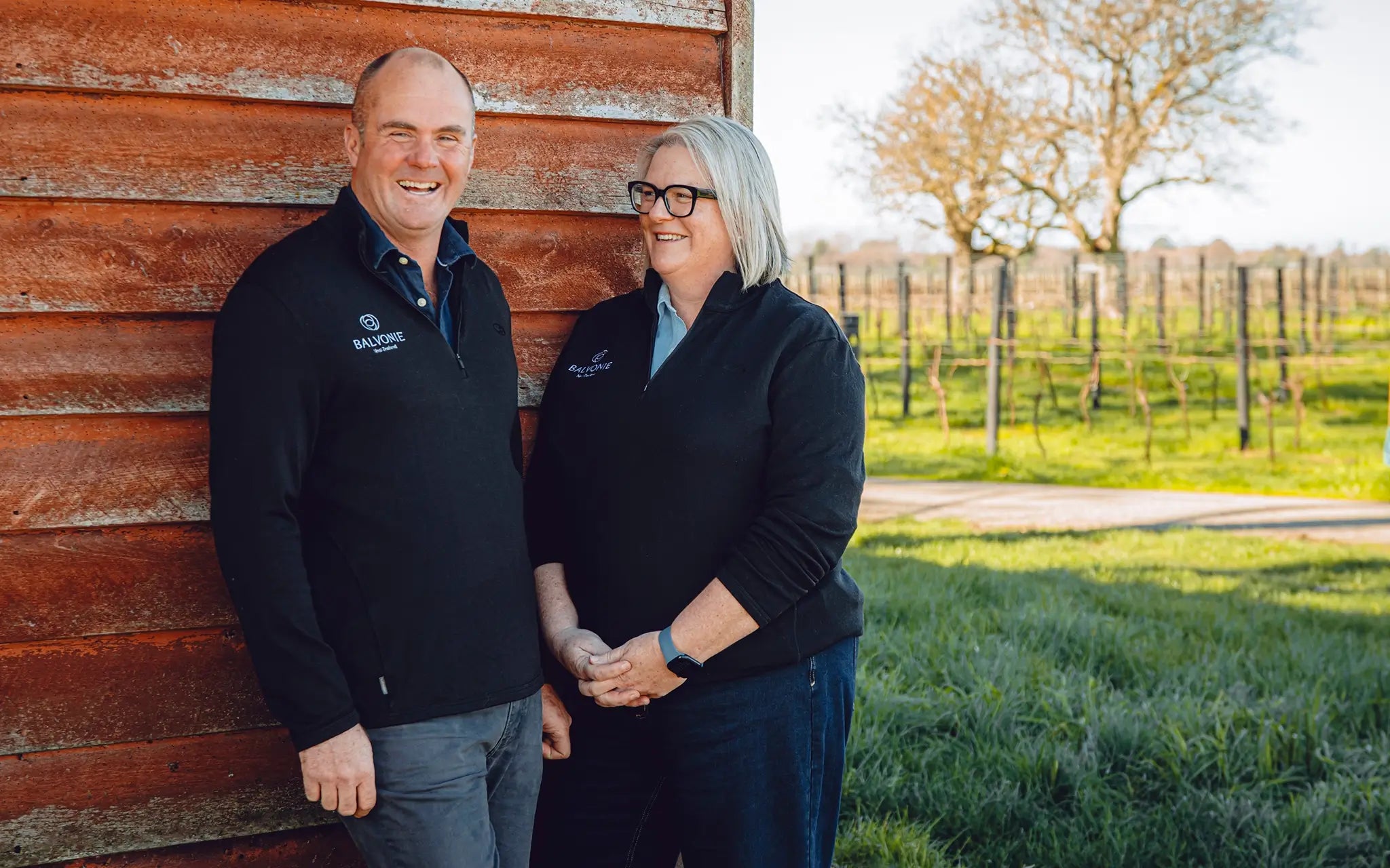 Ben and Helen McLauchlan - Balvonie Wines - Marlborough, NZ