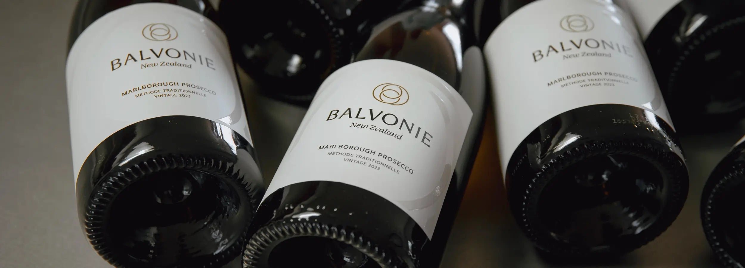 Bottles of Balvonie Prosecco - Wine Marlborough,NZ